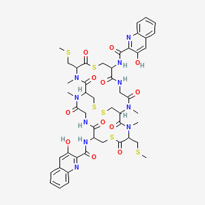 Chemical structure of Thiocoraline
