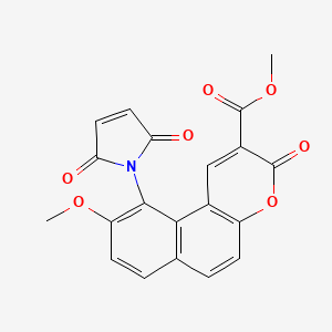 Chemical structure of ThioGlo1
