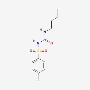 Chemical structure of Tolbutamide-d9