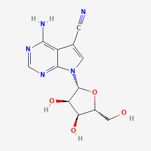 Chemical structure of Toyocamycin (hydrate)