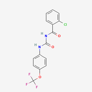 Chemical structure of Triflumuron