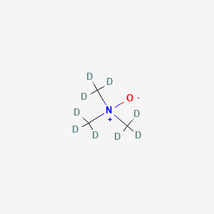 Chemical structure of Trimethylamine-d9 N-oxide
