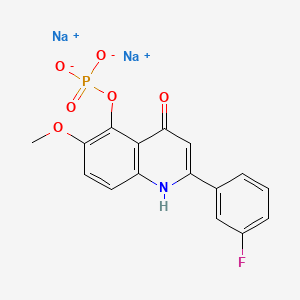 Chemical structure of TRX-818 (sodium salt)