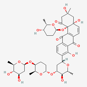 Chemical structure of Urdamycin A