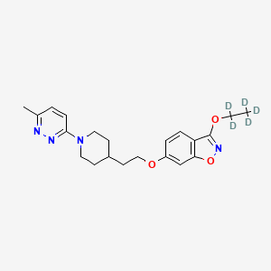 Chemical structure of Vapendavir-d5