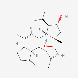 Chemical structure of Variculanol