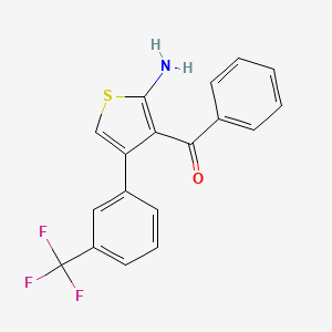 Chemical structure of VCP171
