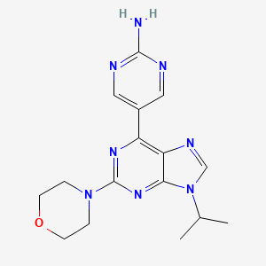 Chemical structure of VS-5584 analog