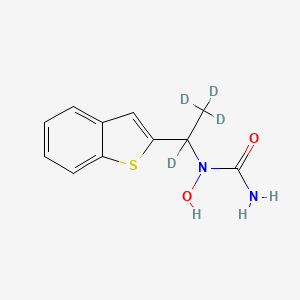 Chemical structure of Zileuton-d4