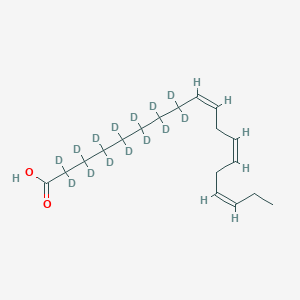 Chemical structure of α-Linolenic Acid-d14