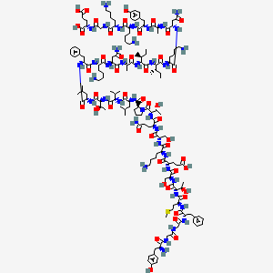 Chemical structure of β-Endorphin (human) (trifluoroacetate salt)