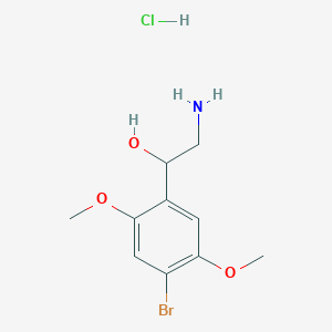 Chemical structure of Bohb hydrochloride