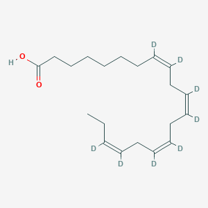 Chemical structure of ω-3 Arachidonic Acid-d8
