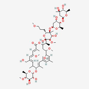 Chemical structure of Amycolatopsin A
