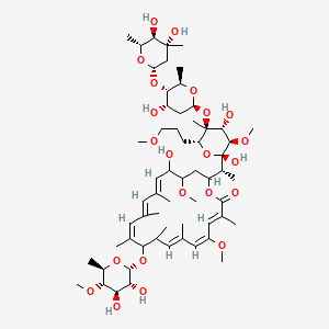 Chemical structure of Amycolatopsin B