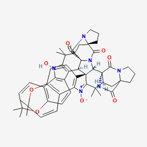 Chemical structure of Stephacidin B