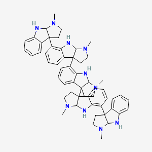 Chemical structure of Psychotridine