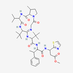 Chemical structure of Bottromycin
