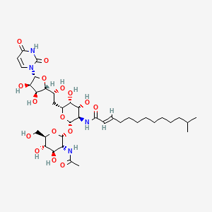 Chemical structure of Tunicamycin 14:1 Mixture