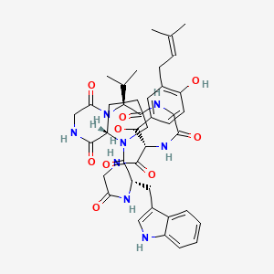 Chemical structure of WIN 66,306