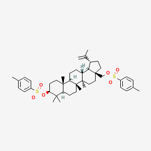 Chemical structure of Betulin ditosylate