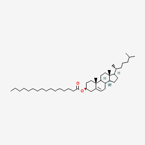Chemical structure of Cholesteryl Palmitate-d9 MaxSpec® Standard