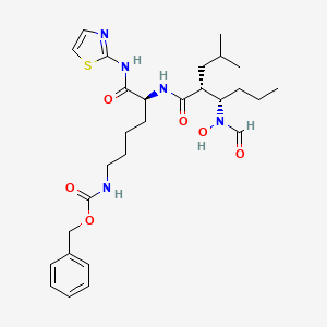 Chemical structure of GW 280264X