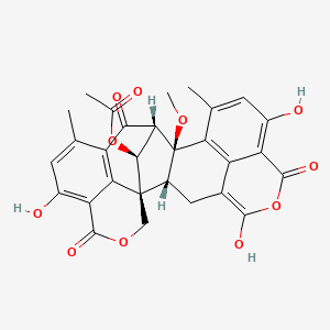 Chemical structure of Talaromycesone A