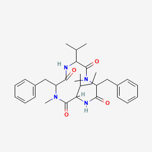 Chemical structure of Onychocin B