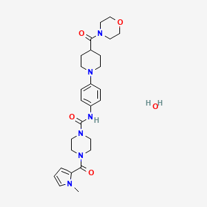 Chemical structure of TAS 205