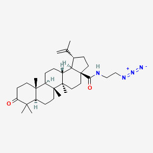 Chemical structure of N-(2-Azidoethyl)betulonamide