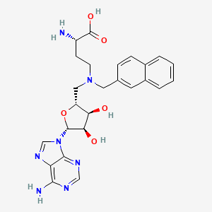 Chemical structure of Bisubstrate Inhibitor 78