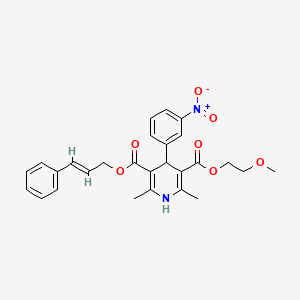 Chemical structure of Cilnidipine-d7