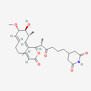 Chemical structure of Migrastatin