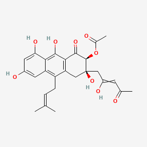 Chemical structure of Neosartoricin