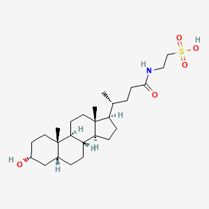 Chemical structure of Taurolithocholic Acid