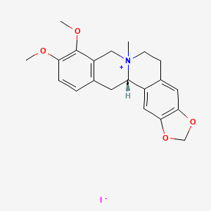 Chemical structure of N-Methylcanadium (iodide)
