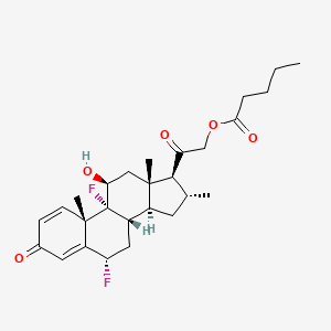 Chemical structure of Diflucortolone Valerate