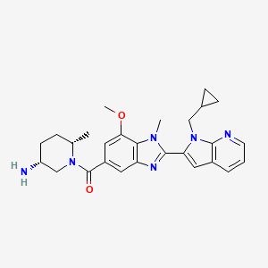 Chemical structure of BMS-P5