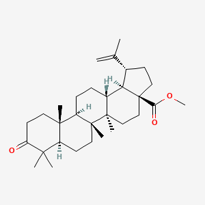 Chemical structure of Betulonic Acid methyl ester