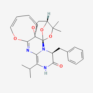 Chemical structure of Varioxepine A