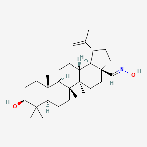 Chemical structure of Betulinic Aldehyde oxime