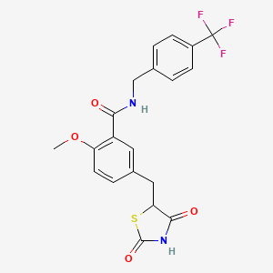 Chemical structure of KRP 297