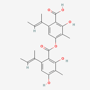 Chemical structure of Agonodepside B