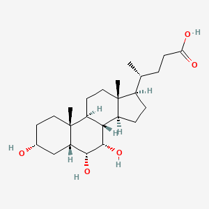 Chemical structure of Hyocholic Acid-d4