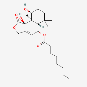 Chemical structure of Nanangenine D