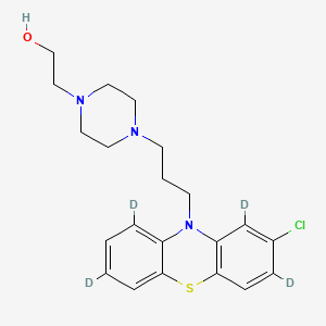 Chemical structure of Perphenazine-d4