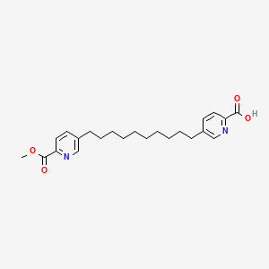 Chemical structure of Penicolinate B