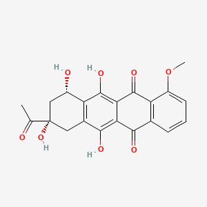 Chemical structure of Daunorubicinone