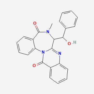 Chemical structure of Epibenzomalvin E